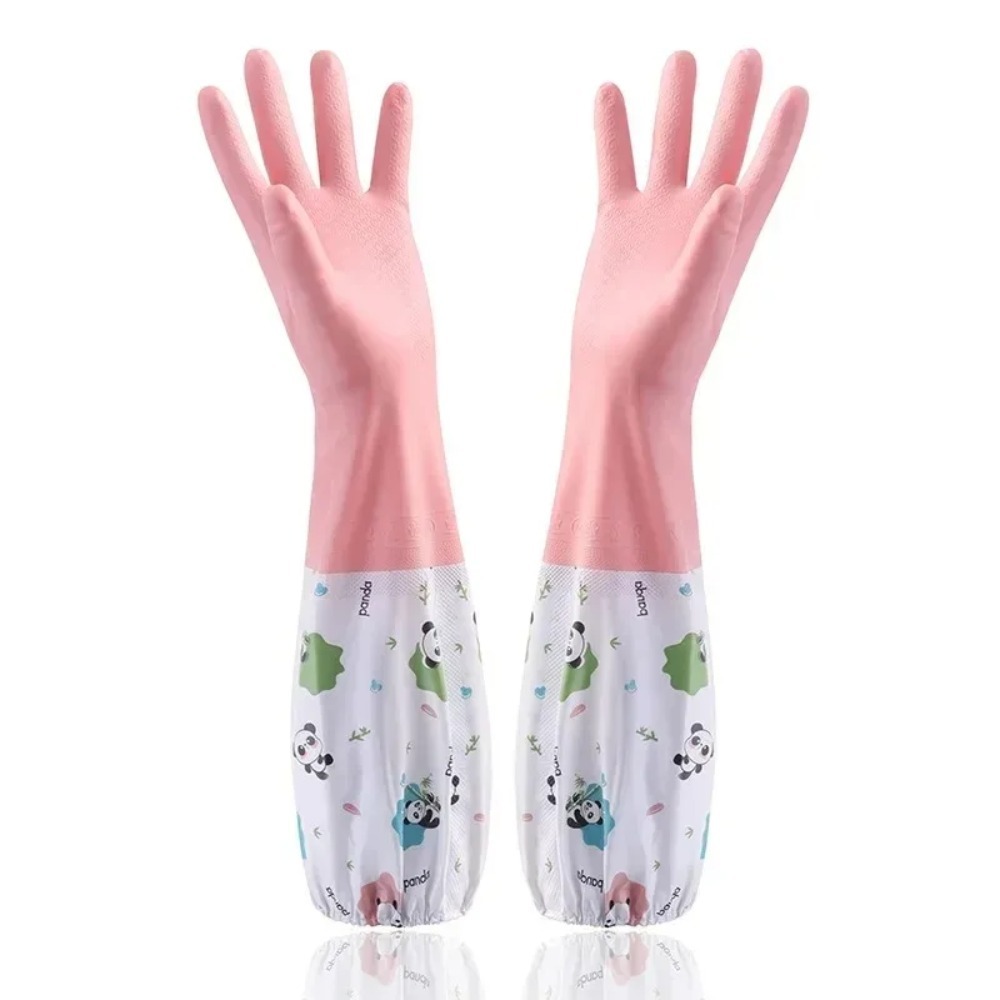 Dish Glove Rubber - Guantes de Cocina de Goma Impermeables