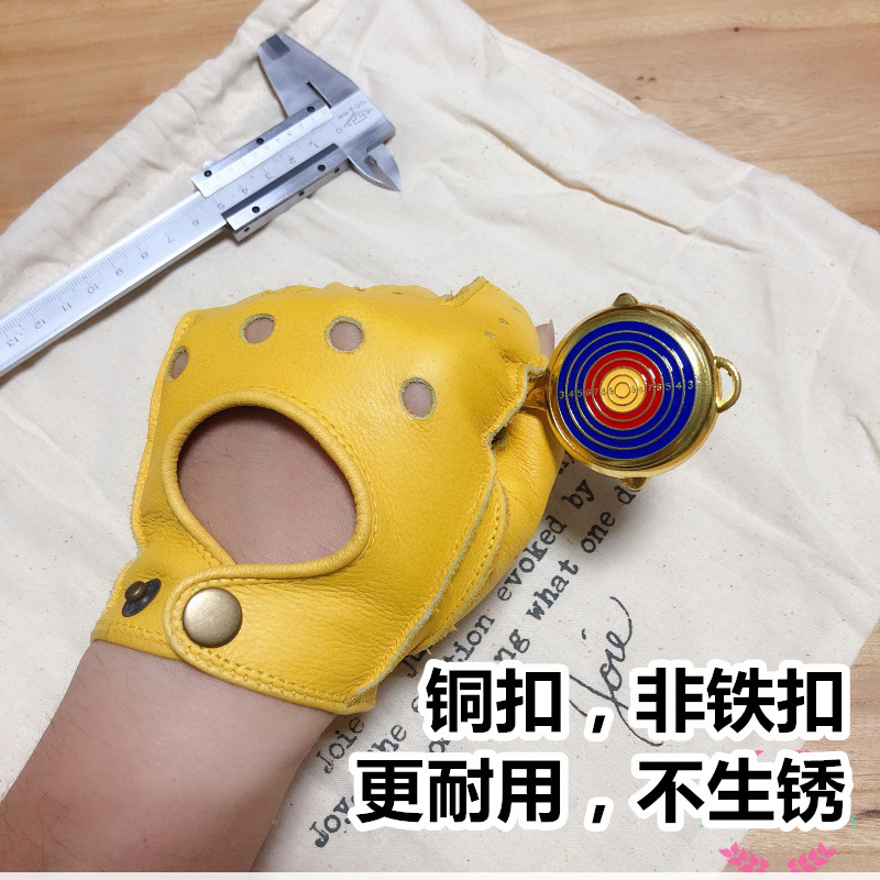 Guantes de cuero retro de medi - Leather Driving Glove reseña y precio