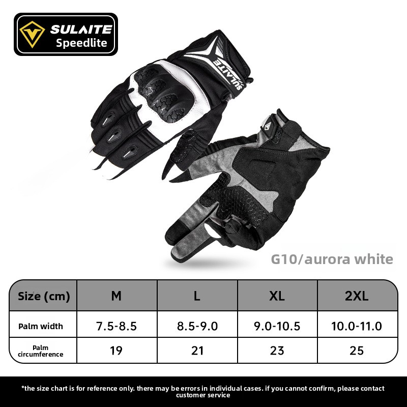 Guantes de Motocicleta SULAITE - Motorcycle Glove Knuckle reseña y precio